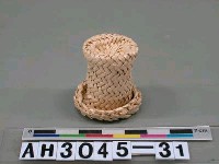 藏品(草編童玩帽)的圖片